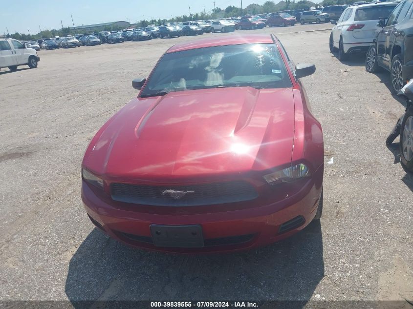 2012 Ford Mustang V6 Premium VIN: 1ZVBP8AM7C5228456 Lot: 39839555