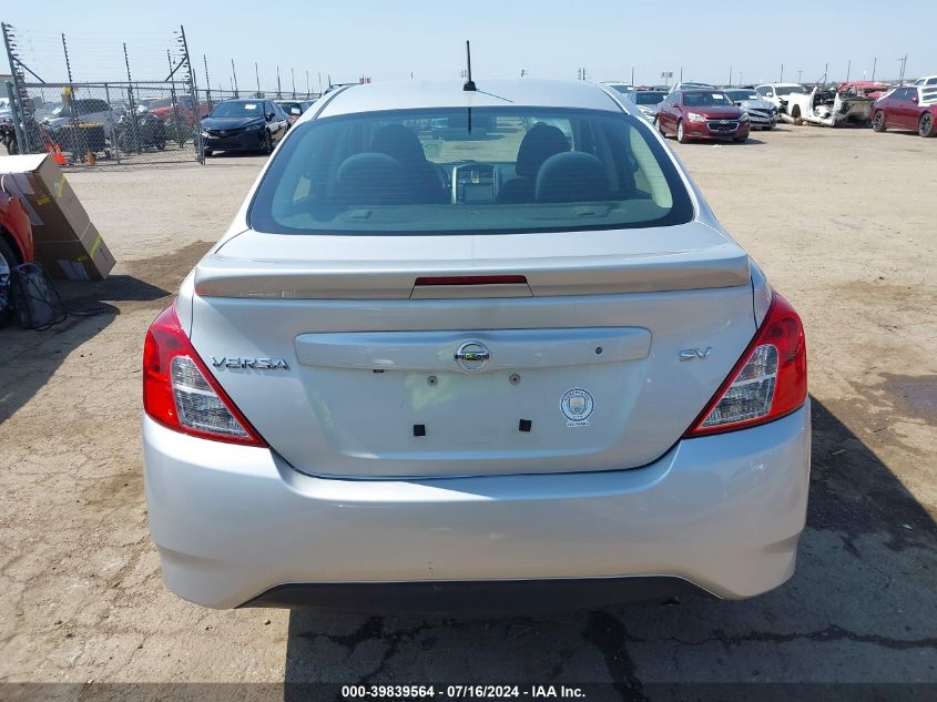 2019 Nissan Versa 1.6 Sv VIN: 3N1CN7AP8KL834321 Lot: 39839564