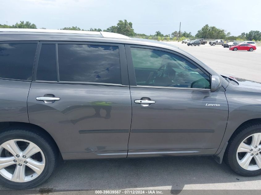 2008 Toyota Highlander Limited VIN: JTEDS42A582035010 Lot: 39839567