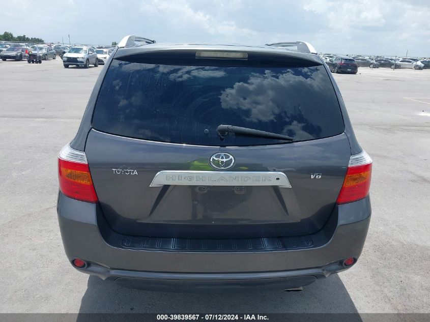 2008 Toyota Highlander Limited VIN: JTEDS42A582035010 Lot: 39839567
