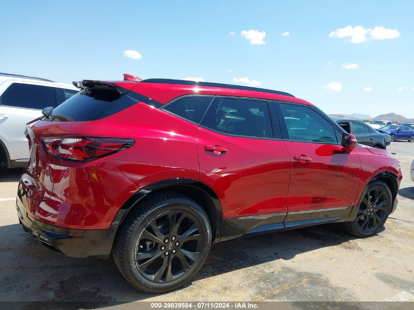 2020 Chevrolet Blazer Awd Rs VIN: 3GNKBKRS6LS670000 Lot: 39839584