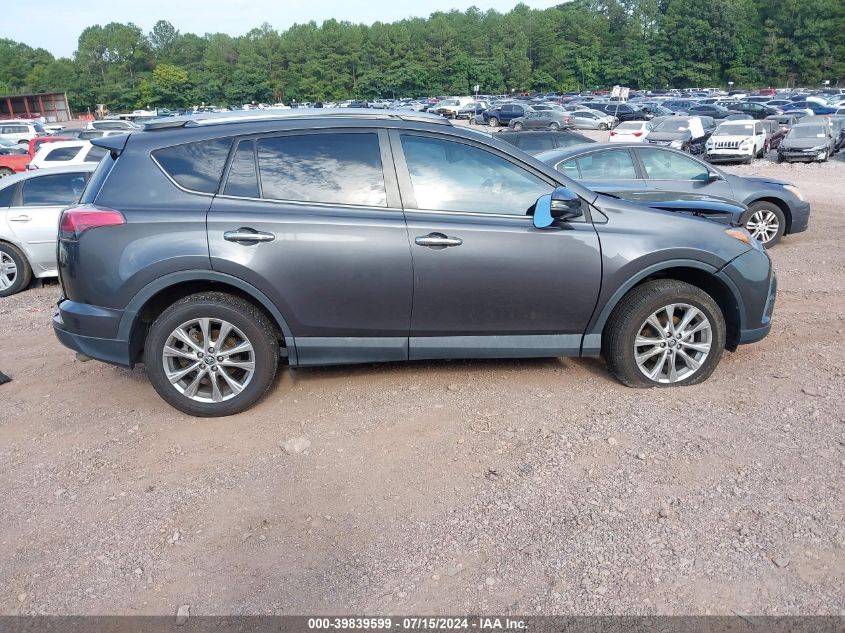 2018 Toyota Rav4 Limited VIN: 2T3YFREV6JW506374 Lot: 39839599