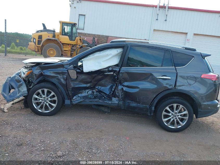 2018 Toyota Rav4 Limited VIN: 2T3YFREV6JW506374 Lot: 39839599