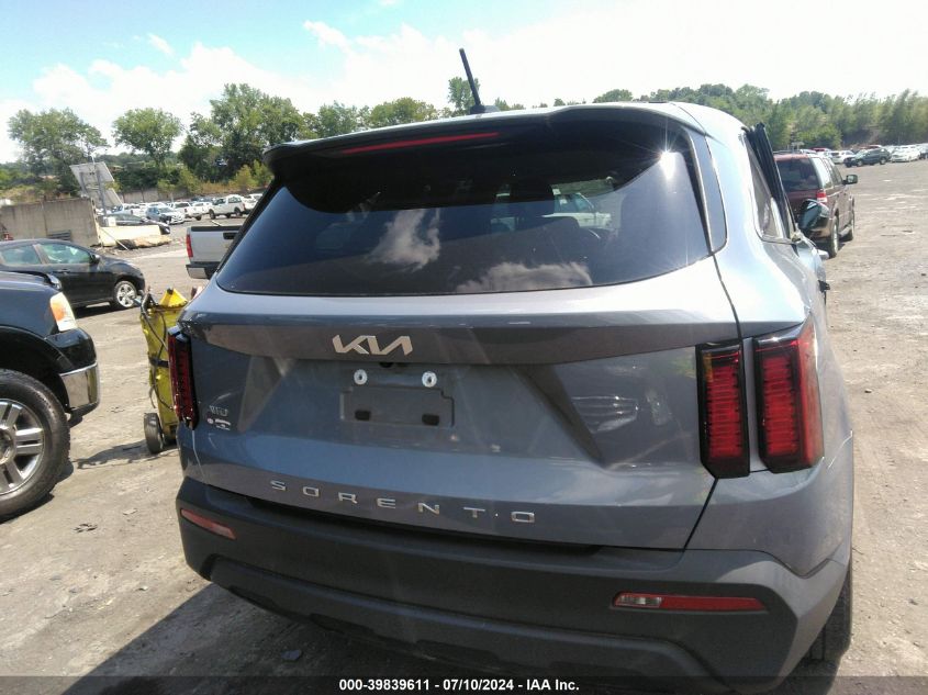 2022 Kia Sorento Lx VIN: 5XYRGDLC4NG092568 Lot: 39839611