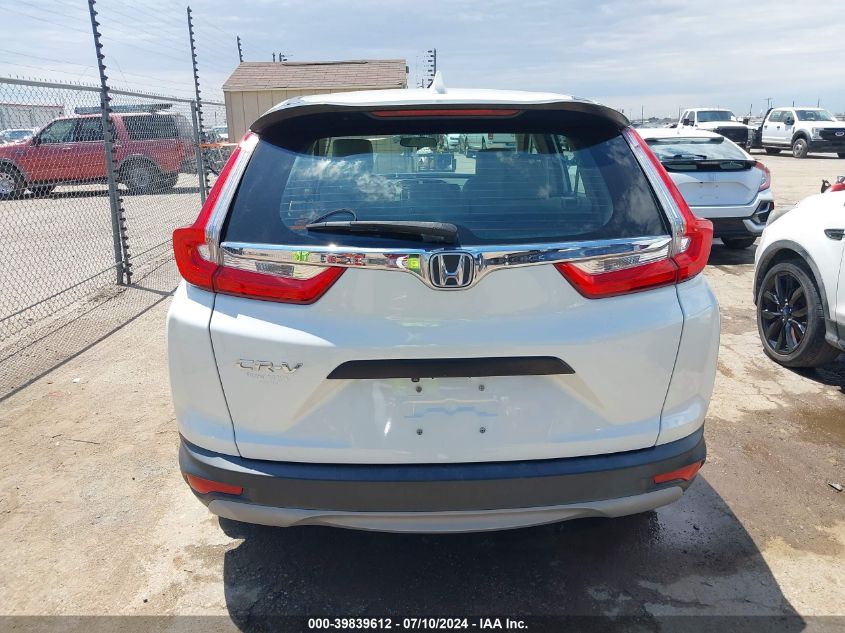 2018 Honda Cr-V Lx VIN: 2HKRW5H31JH420260 Lot: 39839612