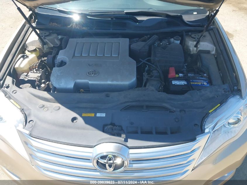 2012 Toyota Avalon Limited VIN: 4T1BK3DB9CU442266 Lot: 39839623