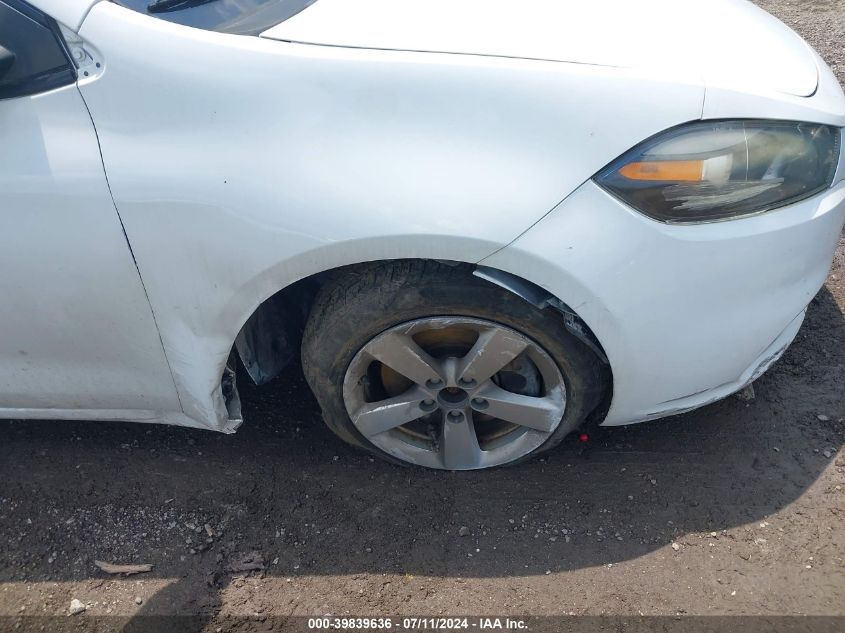 2015 Dodge Dart Sxt VIN: 1C3CDFBB2FD212133 Lot: 39839636