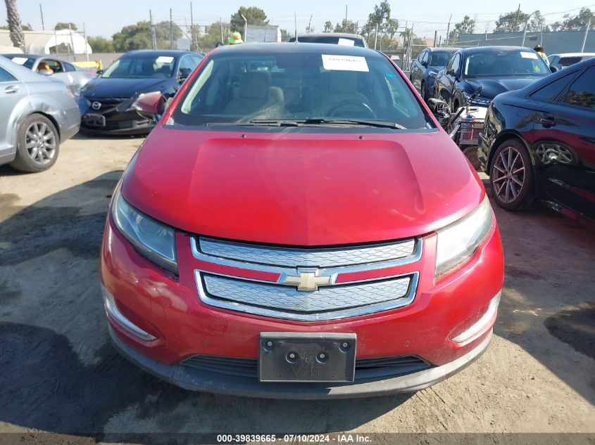 2012 Chevrolet Volt VIN: 1G1RH6E40CU126234 Lot: 39839665