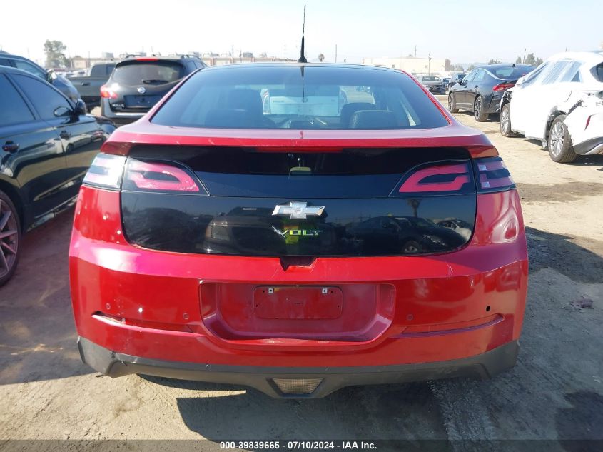 2012 Chevrolet Volt VIN: 1G1RH6E40CU126234 Lot: 39839665