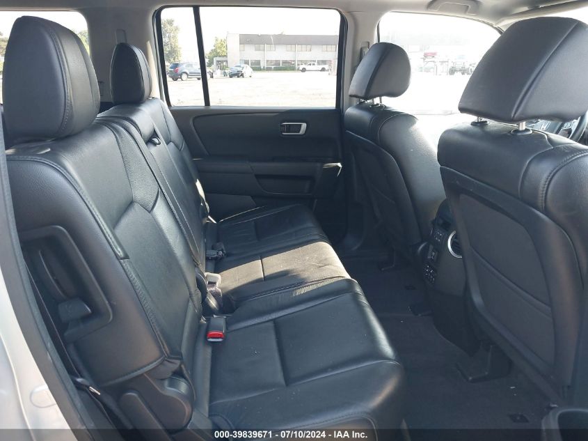 2013 Honda Pilot Ex-L VIN: 5FNYF3H62DB023587 Lot: 39839671