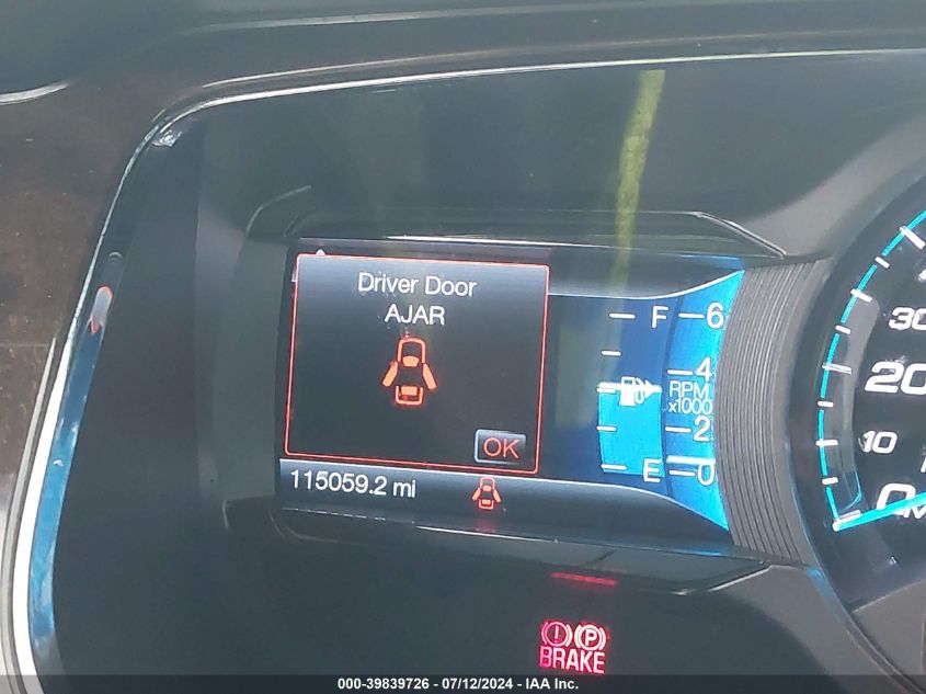 2015 Ford Taurus Limited VIN: 1FAHP2F83FG128553 Lot: 39839726