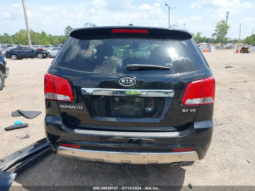 2012 Kia Sorento Sx V6 VIN: 5XYKW4A24CG192262 Lot: 39839747