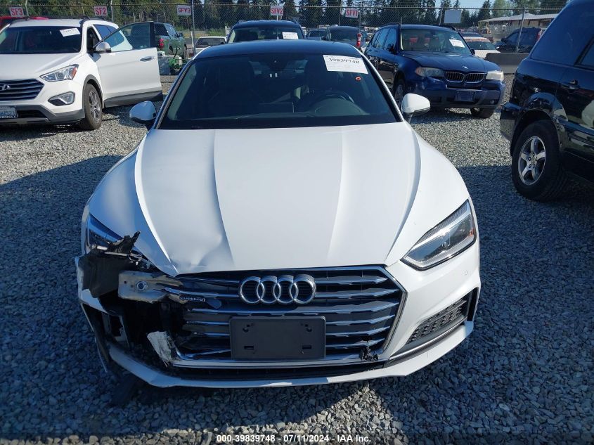 2018 Audi A5 2.0T Premium VIN: WAUENCF55JA046654 Lot: 39839748