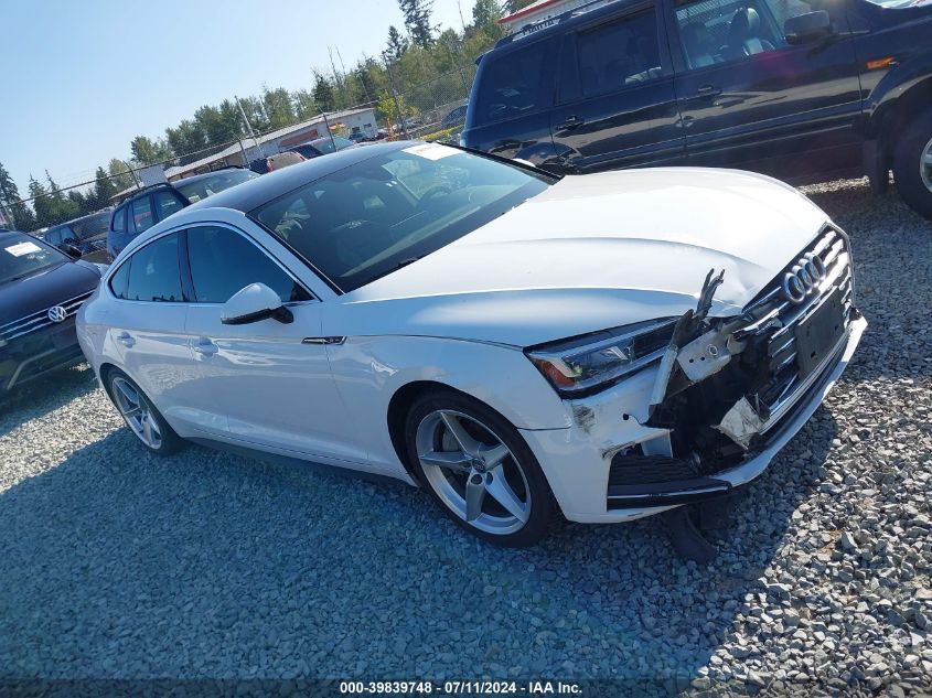 2018 Audi A5 2.0T Premium VIN: WAUENCF55JA046654 Lot: 39839748