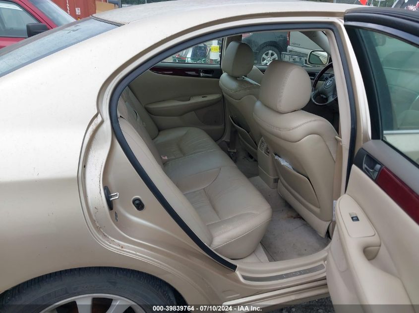 2004 Lexus Es 330 VIN: JTHBA30G545045107 Lot: 39839764