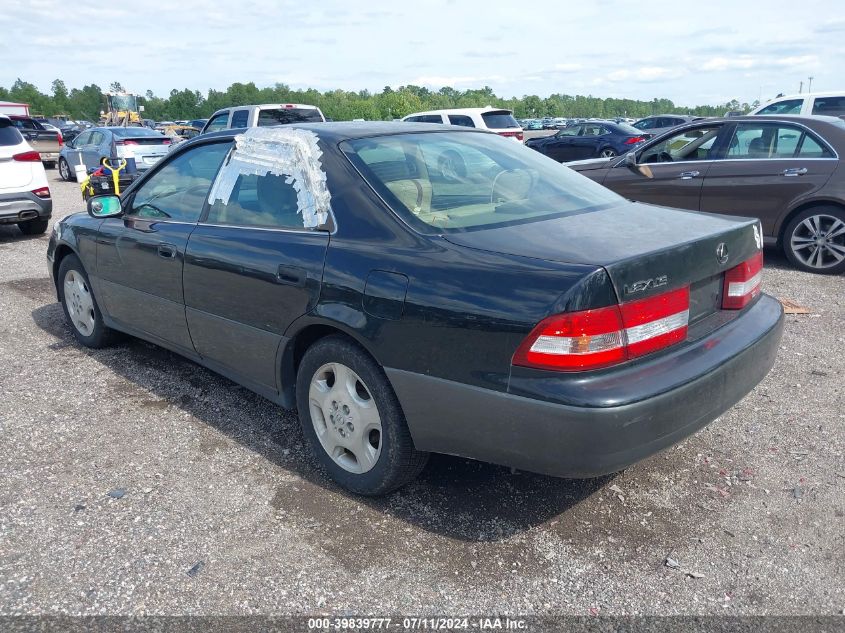 JT8BF28G7Y5098543 | 2000 LEXUS ES 300