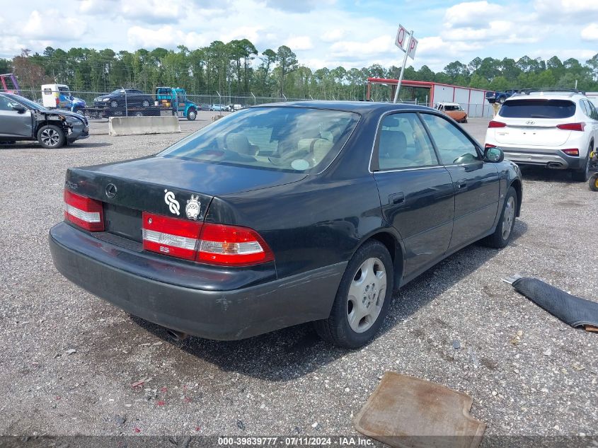 JT8BF28G7Y5098543 | 2000 LEXUS ES 300