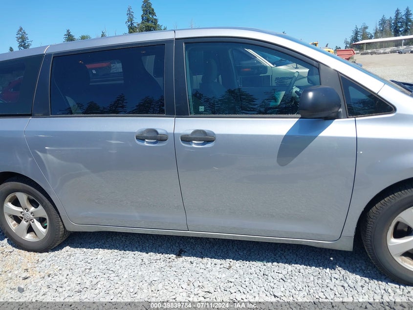 2012 Toyota Sienna Base V6 7 Passenger VIN: 5TDZK3DC3CS184424 Lot: 39839784