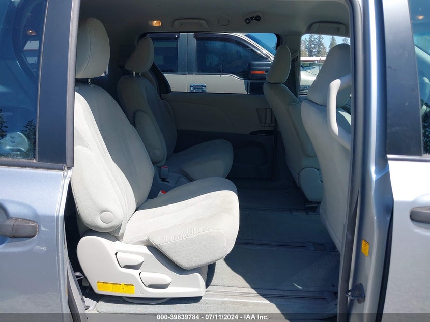 2012 Toyota Sienna Base V6 7 Passenger VIN: 5TDZK3DC3CS184424 Lot: 39839784