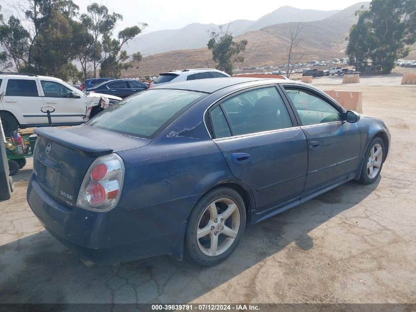 2005 Nissan Altima 3.5 Se VIN: 1N4BL11D35N481241 Lot: 39839791