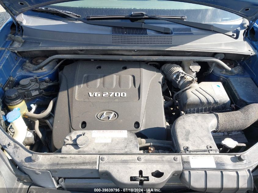 2007 Hyundai Tucson Se/Limited VIN: KM8JN72D17U539370 Lot: 39839795