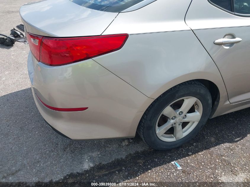 2014 Kia Optima Lx VIN: KNAGM4A70E5455265 Lot: 39839808