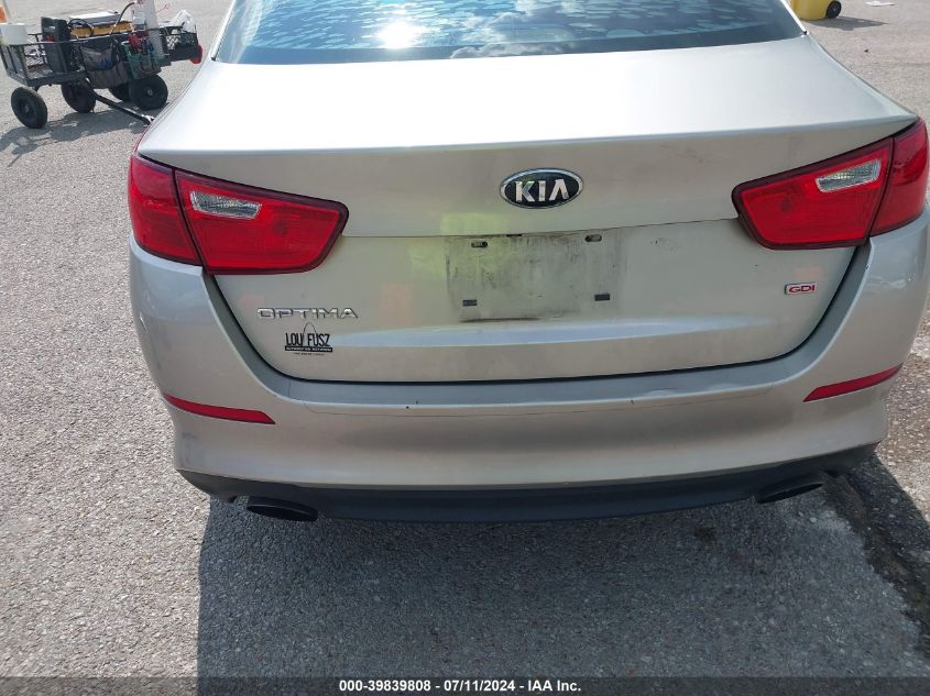 2014 Kia Optima Lx VIN: KNAGM4A70E5455265 Lot: 39839808
