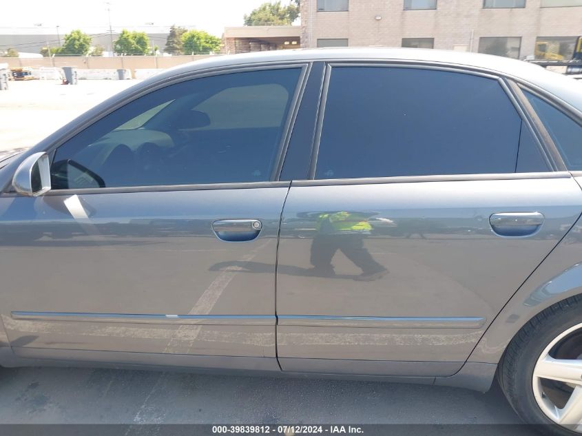 2003 Audi A4 1.8T VIN: WAUJC68E83A382384 Lot: 39839812