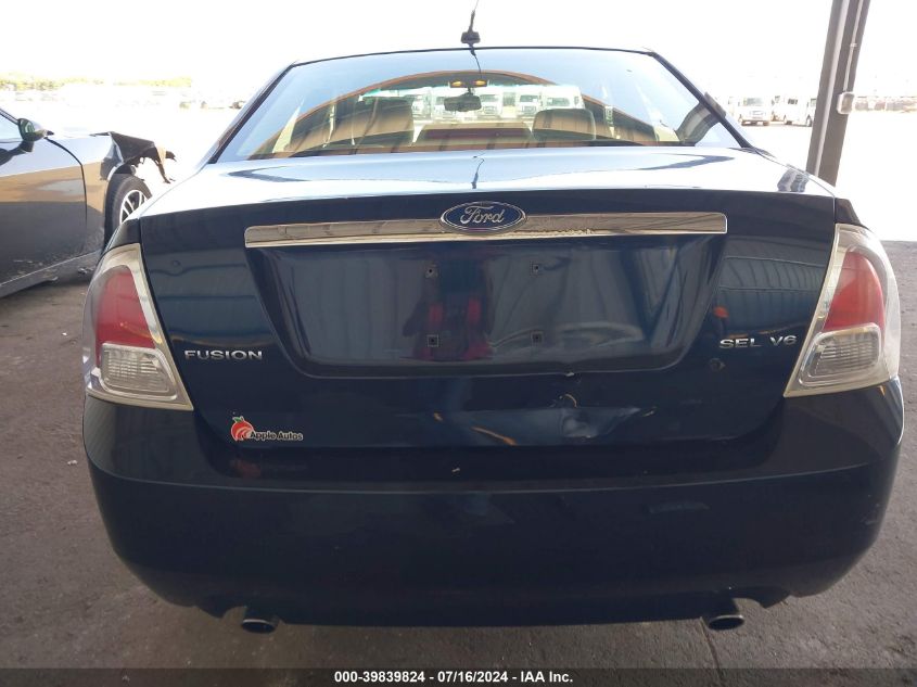 2008 Ford Fusion Sel VIN: 3FAHP081X8R246969 Lot: 39839824