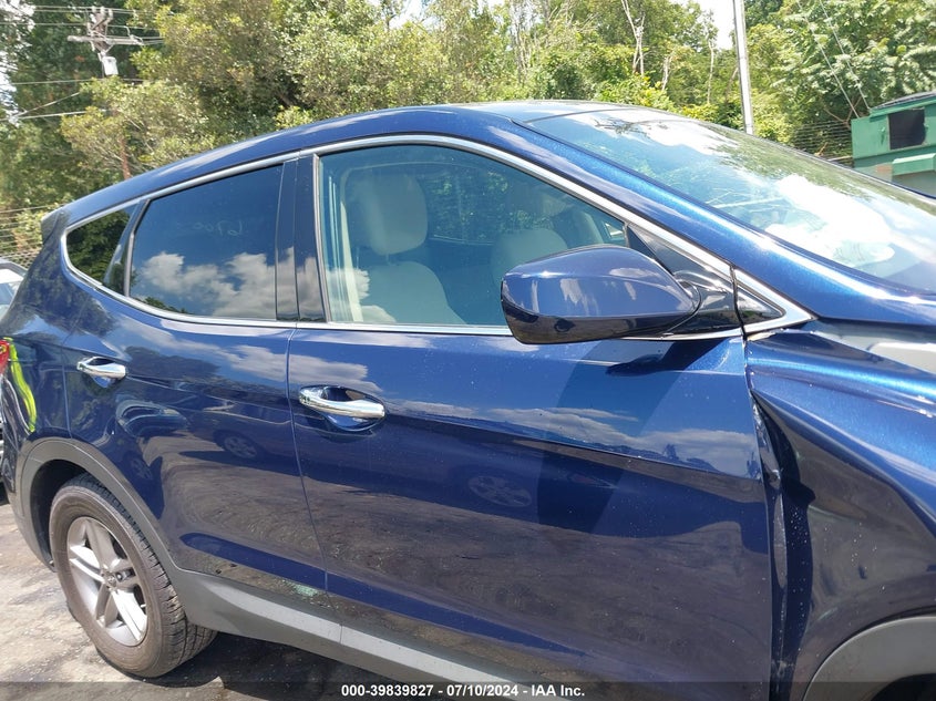 2017 Hyundai Santa Fe Sport 2.4L VIN: 5XYZTDLB5HG496700 Lot: 39839827