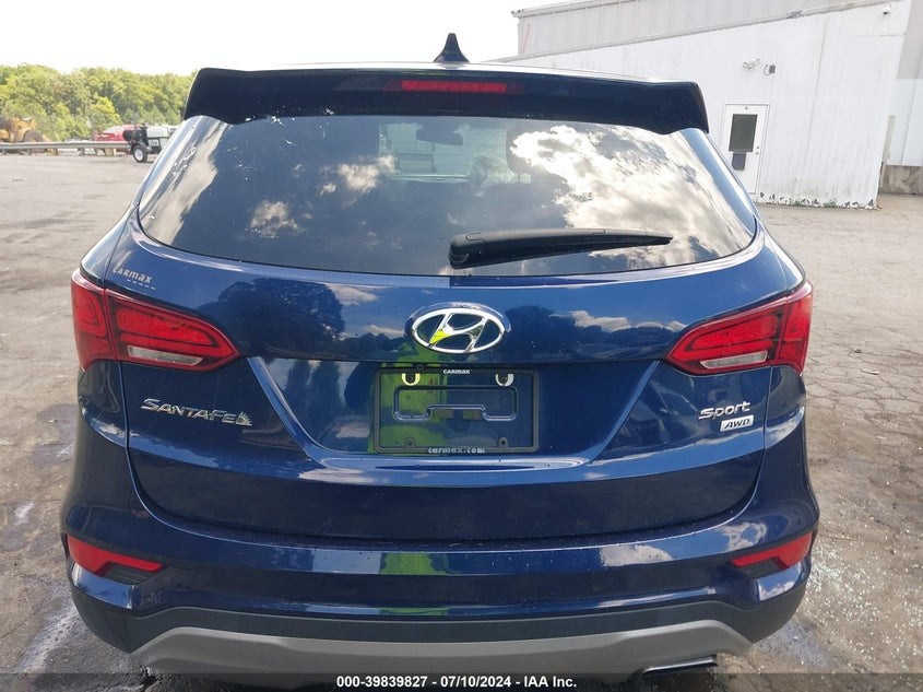 2017 Hyundai Santa Fe Sport 2.4L VIN: 5XYZTDLB5HG496700 Lot: 39839827