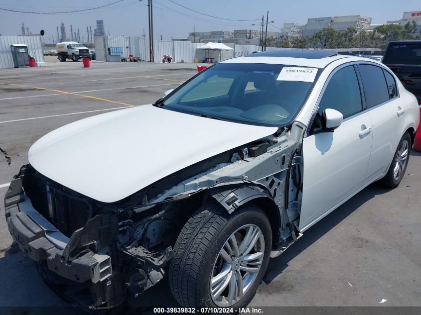 2013 Infiniti G37 Journey VIN: JN1CV6AP3DM722948 Lot: 39839832