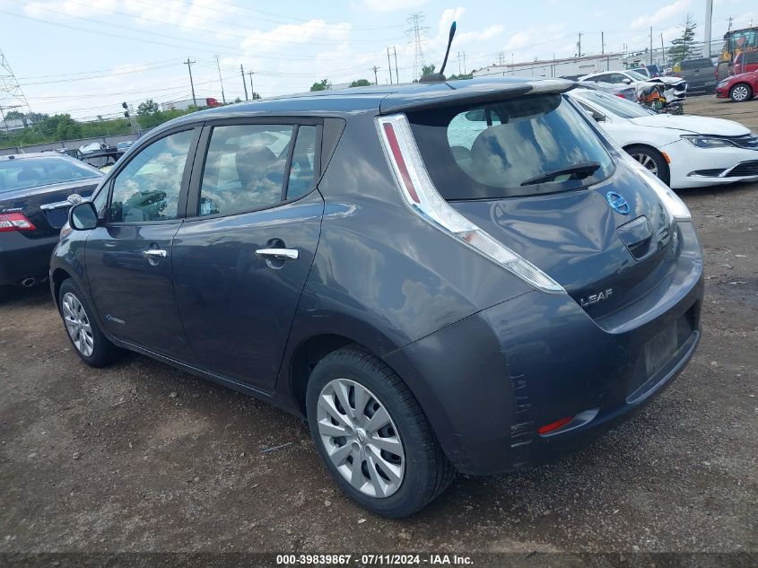 1N4AZ0CP7DC400408 | 2013 NISSAN LEAF