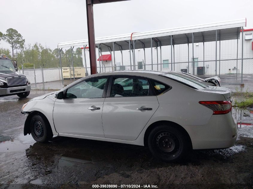 2013 Nissan Sentra Sv VIN: 3N1AB7APXDL769622 Lot: 39839890