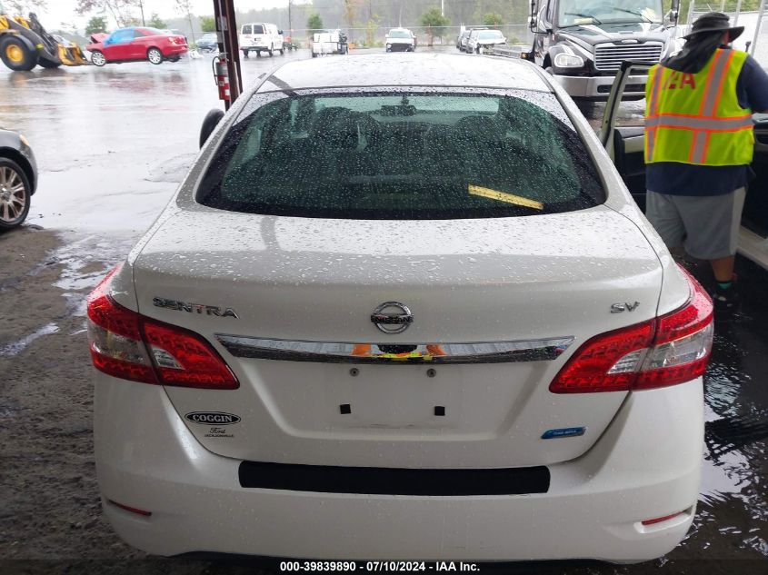 2013 Nissan Sentra Sv VIN: 3N1AB7APXDL769622 Lot: 39839890