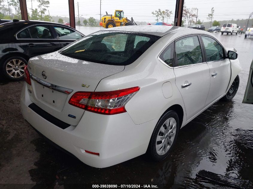 2013 Nissan Sentra Sv VIN: 3N1AB7APXDL769622 Lot: 39839890