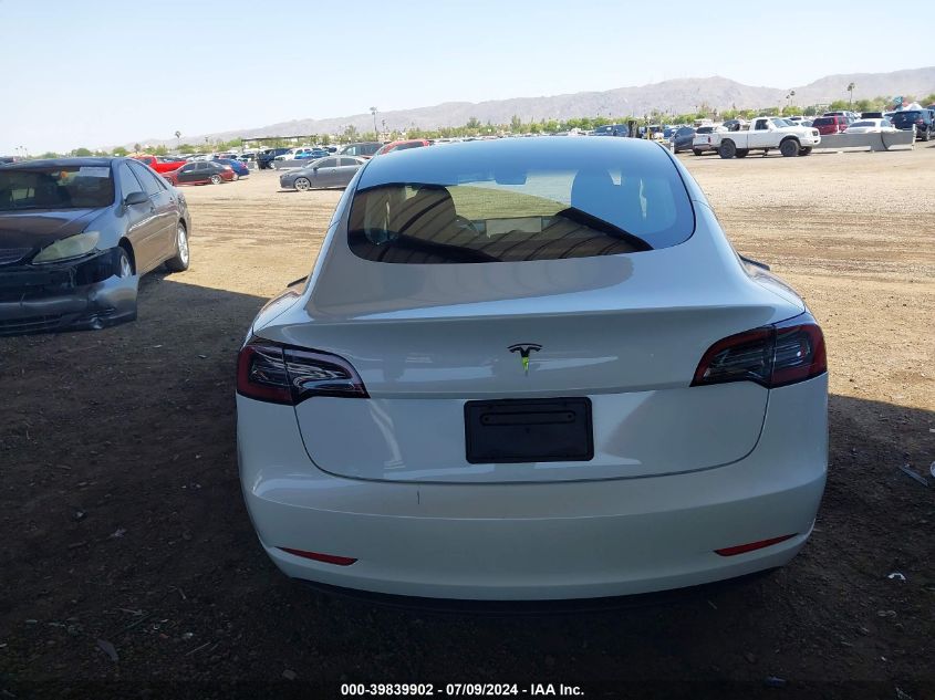 2023 Tesla Model 3 Rear-Wheel Drive VIN: 5YJ3E1EA4PF658311 Lot: 39839902