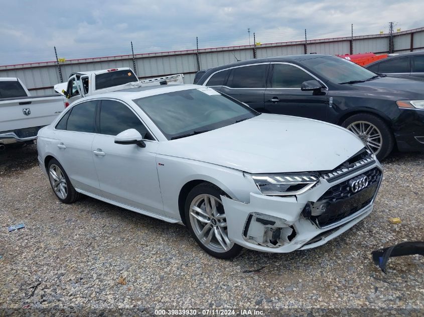 2020 AUDI A4 PREMIUM PLUS - WAUENAF46LN008745