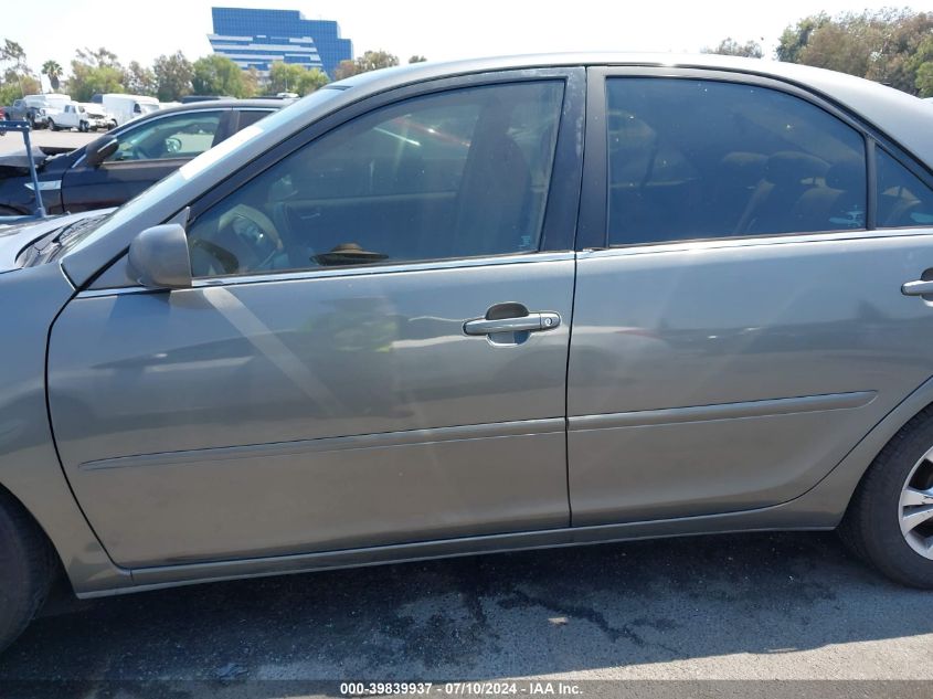 2005 Toyota Camry Le V6 VIN: 4T1BF32K75U609802 Lot: 39839937