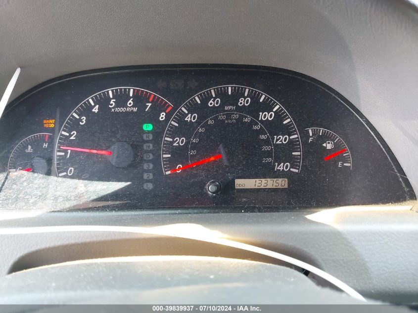 2005 Toyota Camry Le V6 VIN: 4T1BF32K75U609802 Lot: 39839937