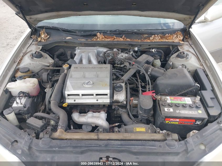 1998 Lexus Es 300 300 VIN: JT8BF28G0W5045809 Lot: 39839943