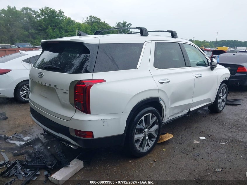VIN KM8R4DHEXNU387140 2022 HYUNDAI PALISADE SEL