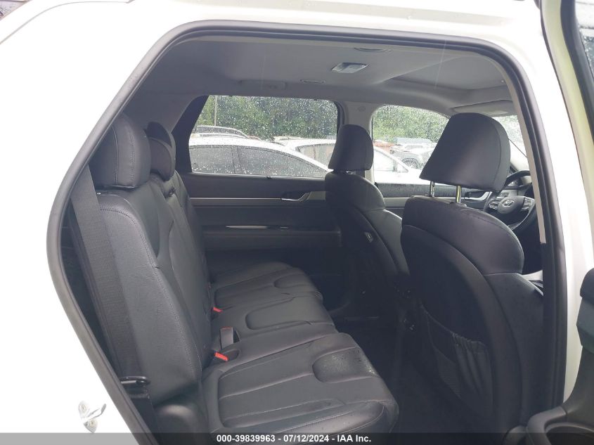 VIN KM8R4DHEXNU387140 2022 HYUNDAI PALISADE SEL