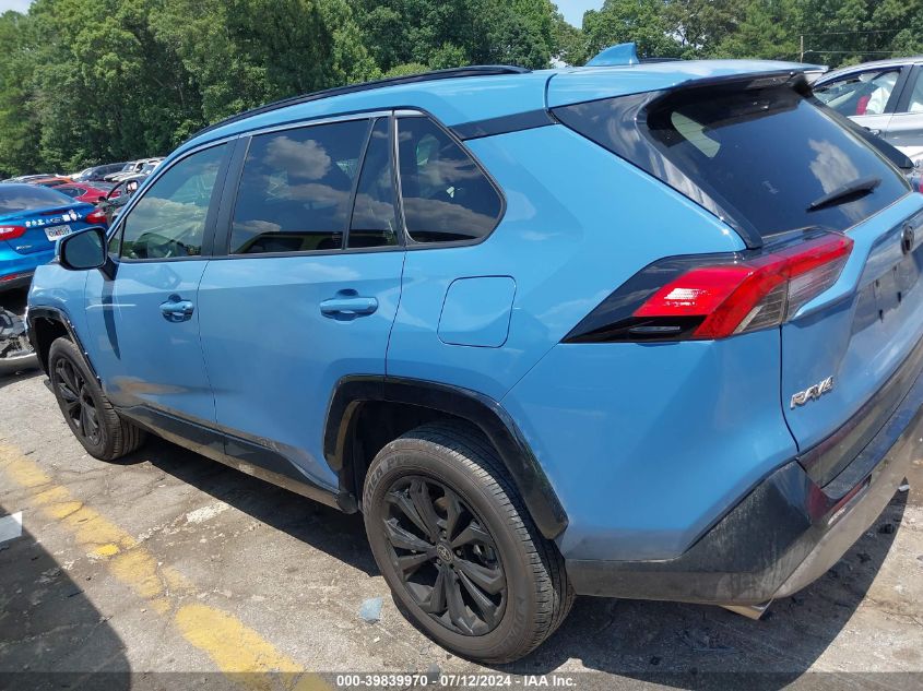 2022 Toyota Rav4 Se VIN: JTM16RFV5ND076971 Lot: 39839970