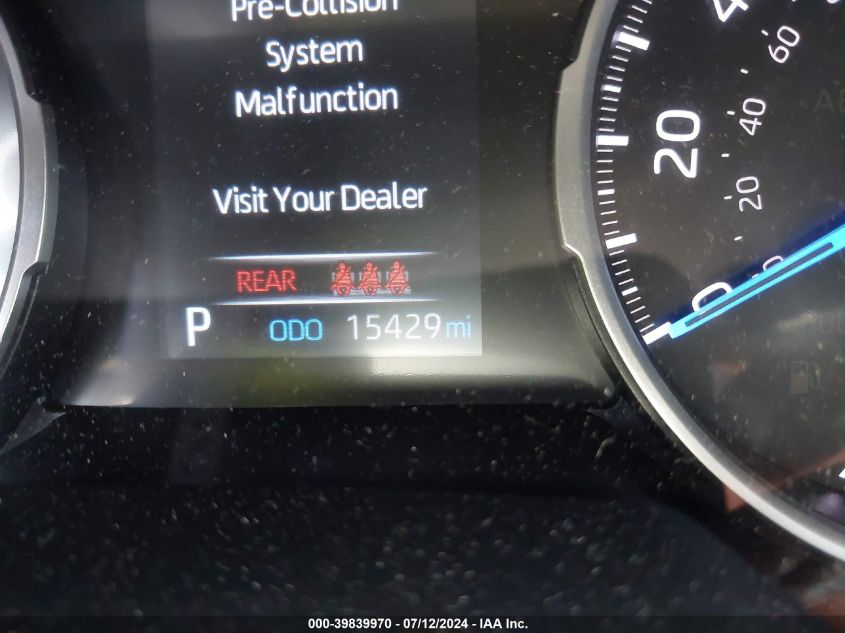 2022 Toyota Rav4 Se VIN: JTM16RFV5ND076971 Lot: 39839970