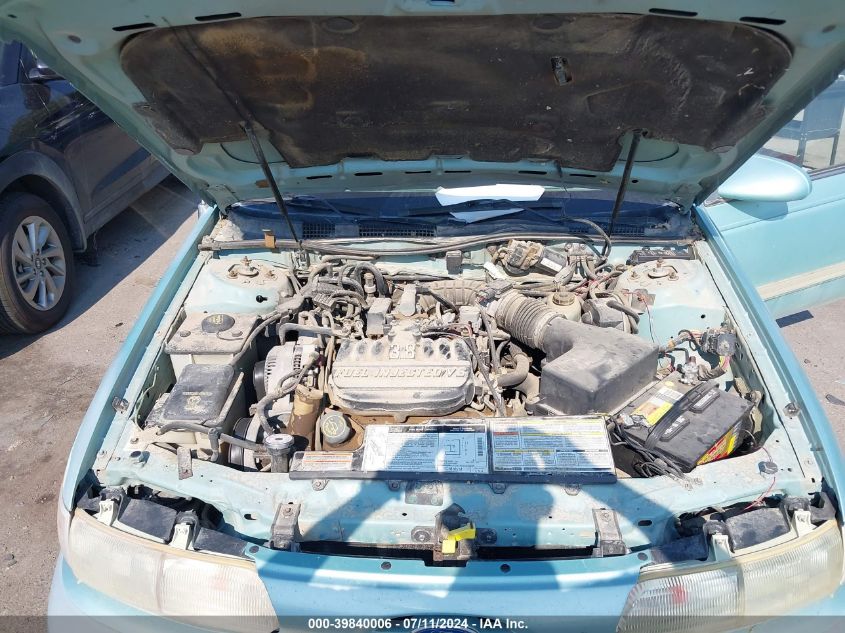 1995 Ford Taurus Gl/Se VIN: 1FALP5241SG254385 Lot: 39840006