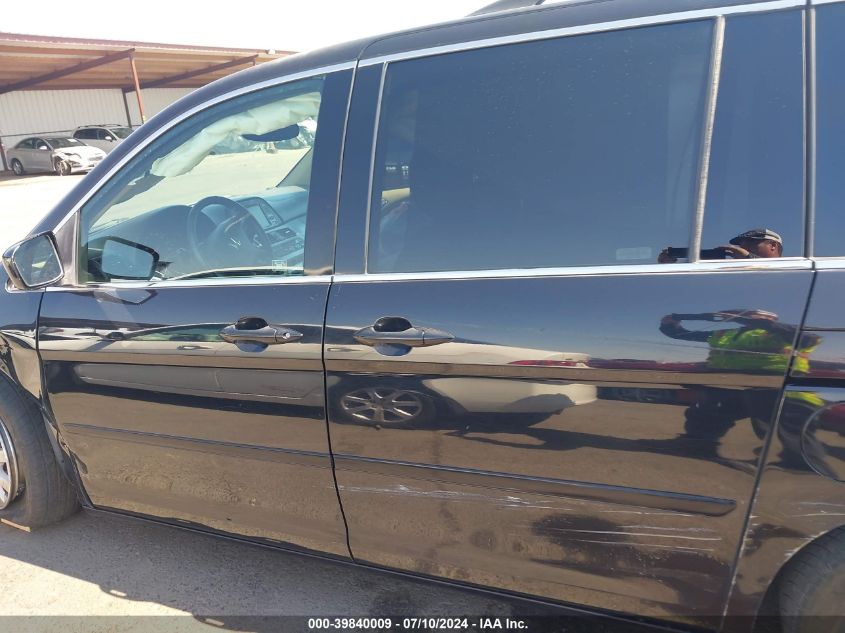 2009 Honda Odyssey Ex-L VIN: 5FNRL38779B056114 Lot: 39840009