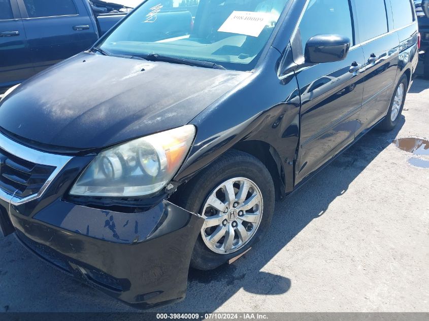 2009 Honda Odyssey Ex-L VIN: 5FNRL38779B056114 Lot: 39840009