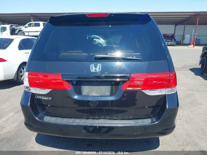 2009 Honda Odyssey Ex-L VIN: 5FNRL38779B056114 Lot: 39840009