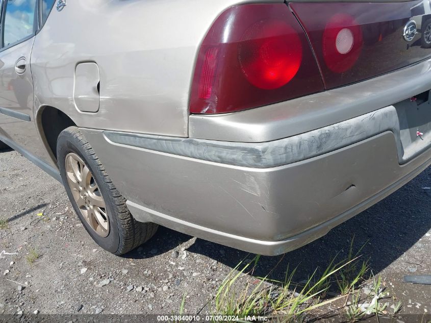 2001 Chevrolet Impala VIN: 2G1WF52E219155373 Lot: 39840010